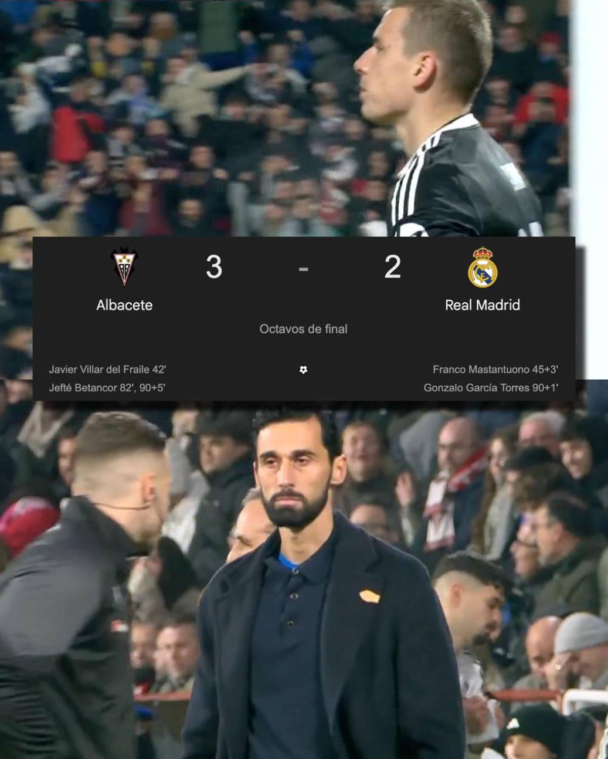 El culpable de eliminación de Real Madrid, error de Arbeloa y lo que pasó con Vinicius