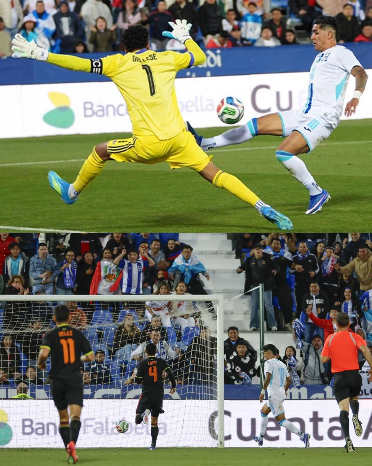 Honduras amarga a Perú, festejo de Molina, dedicatoria de Palma y esposa de legionario