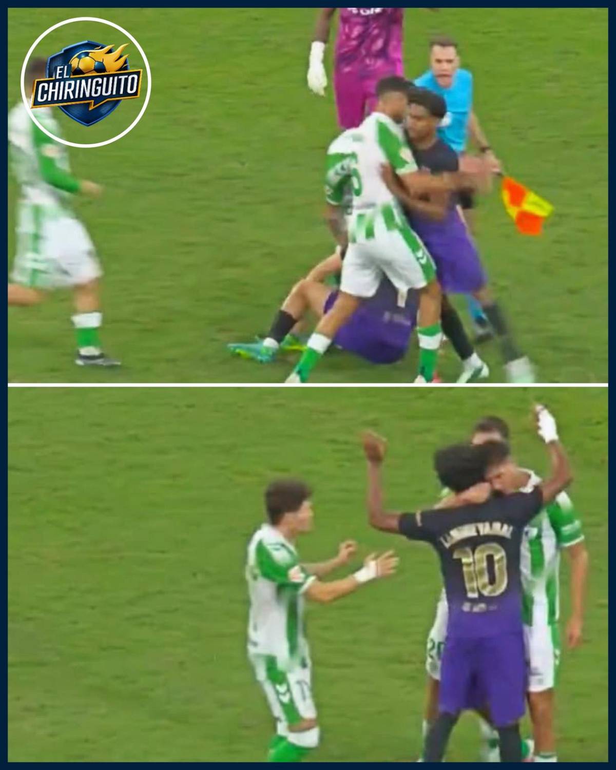 La provocación de Lamine Yamal, polémica arbitral que 'ayudó' al Barcelona y enfado del Betis