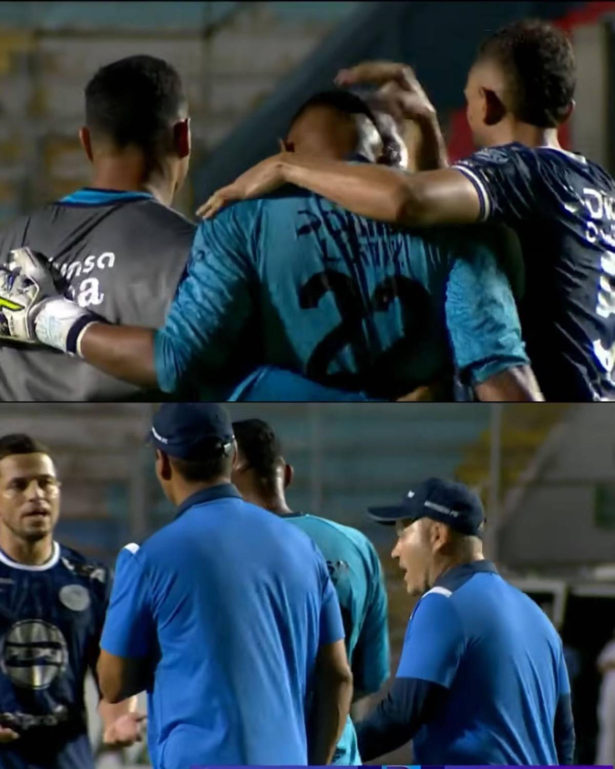 Héroe de Olimpia, llanto del villano de Motagua, disturbios, heridos y bellezas