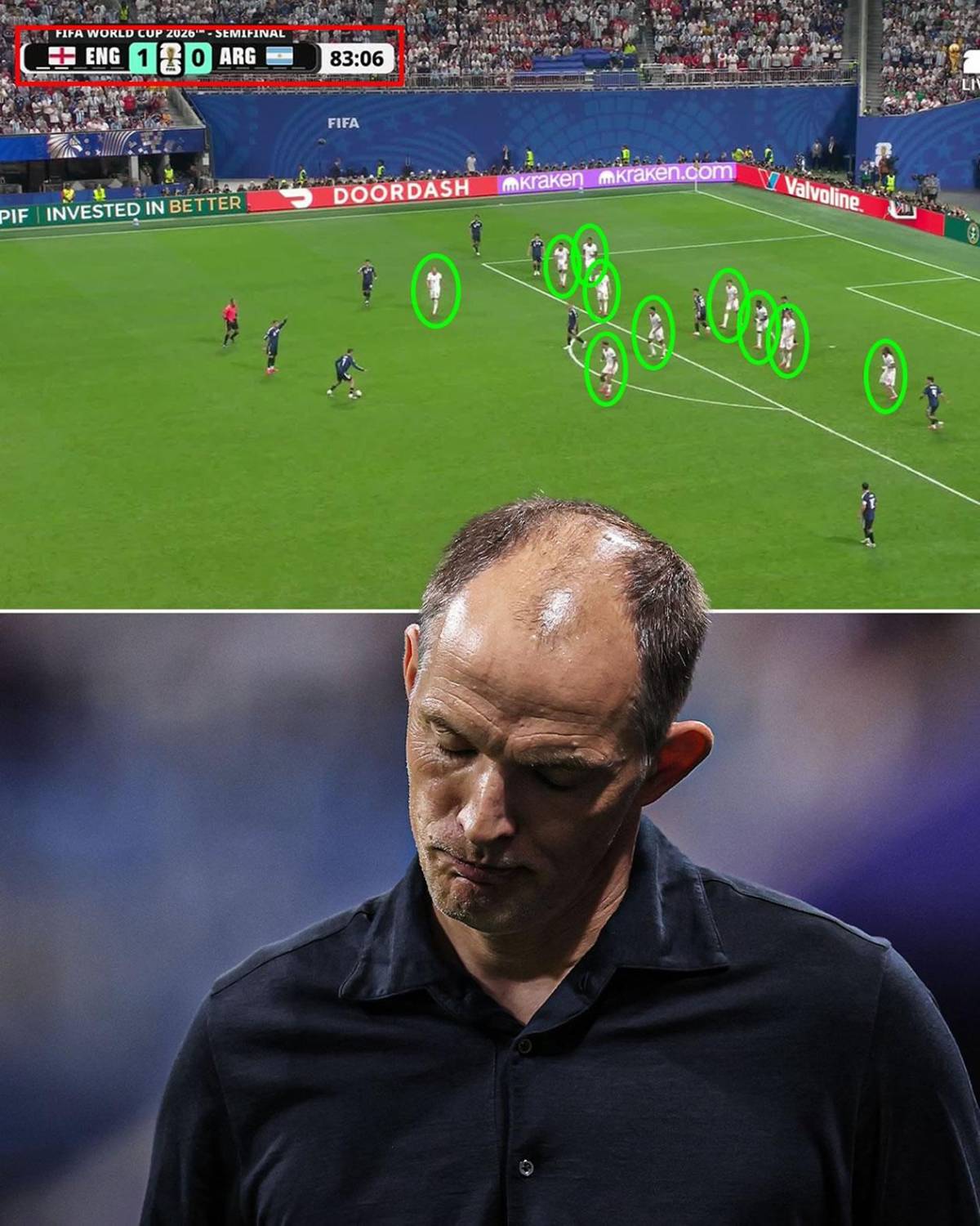 La emoción de Messi, su cruce con Bellingham, venganza Argentina y el error de Inglaterra