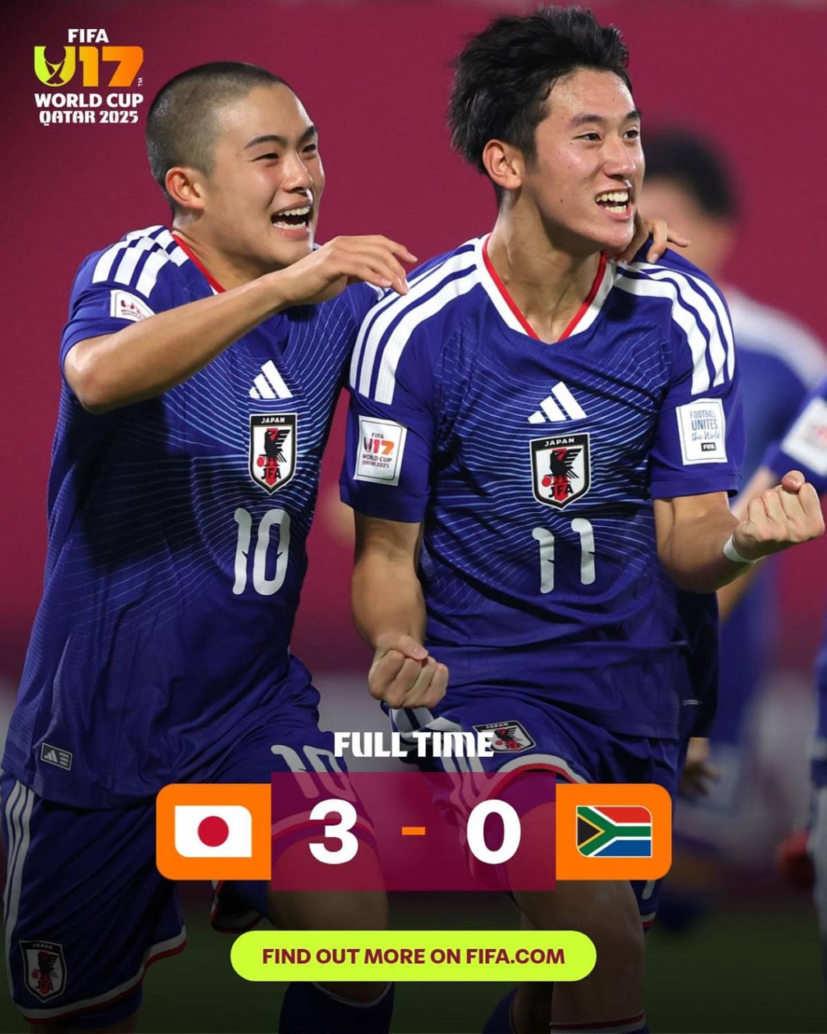 Batacazo a la favorita del Mundial Sub-17, otra sorpresa y cruces de octavos