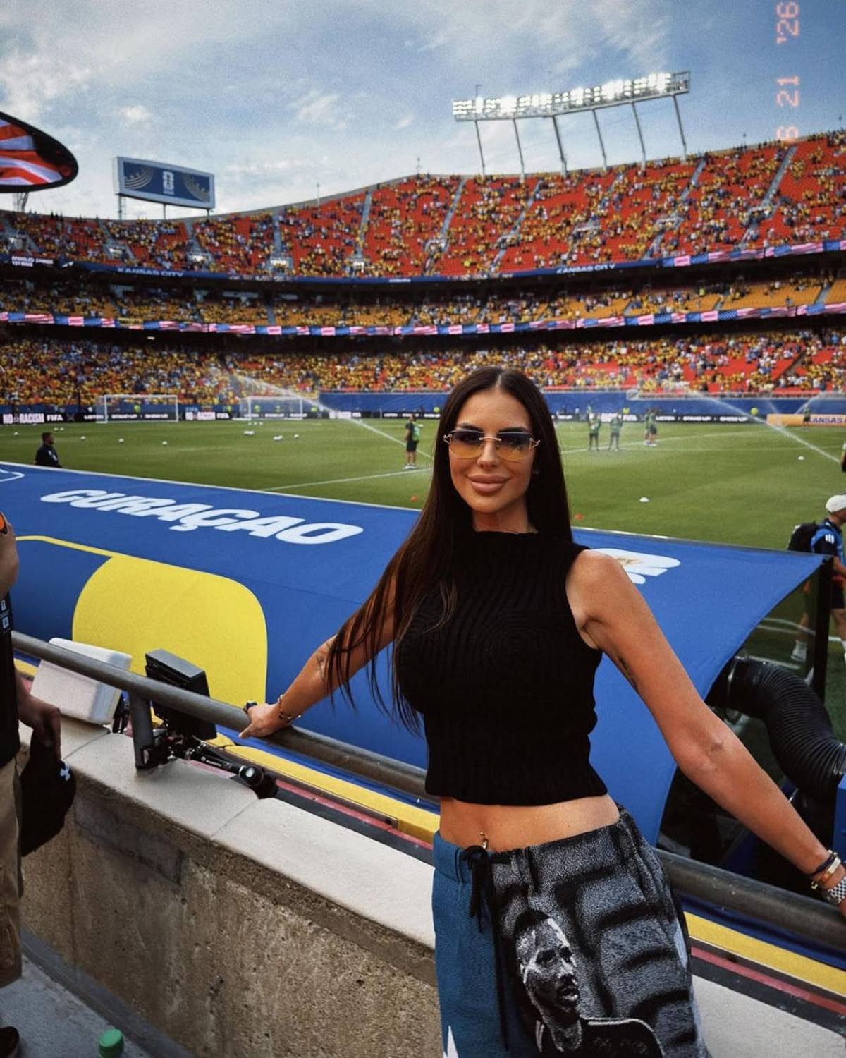 Ella es la esposa del portero de Curazao: hizo historia en Mundial 2026 y recuerdo de Honduras