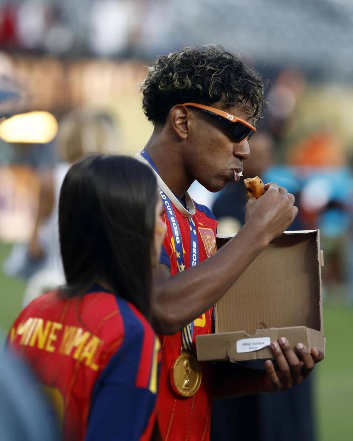 Messi rompe a llorar, show de Lamine Yamal, su novia y España festeja campeón Mundial