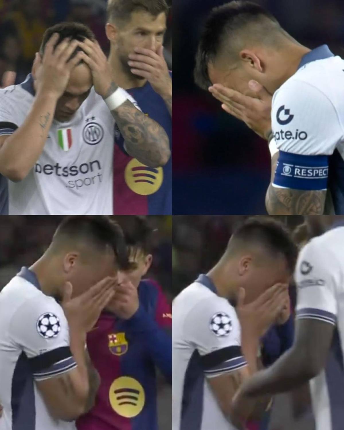 Caras largas en Barcelona, regalo sorpresa a Lamine, polémica y reclamo del Inter