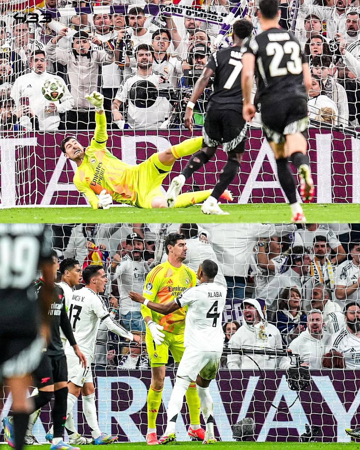 Dolor del Real Madrid eliminado, burla a Bellingham y gesto de Saka enfurece