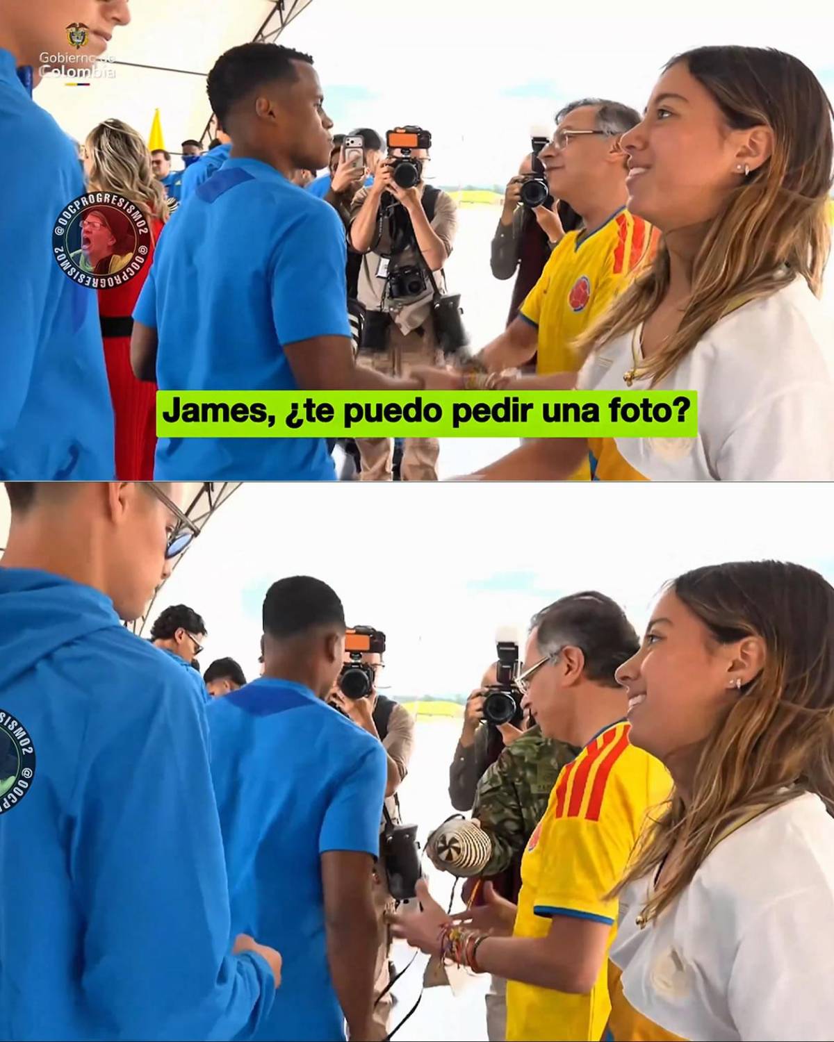 James Rodríguez protagoniza escándalo en Colombia: Tan machito con una niña...