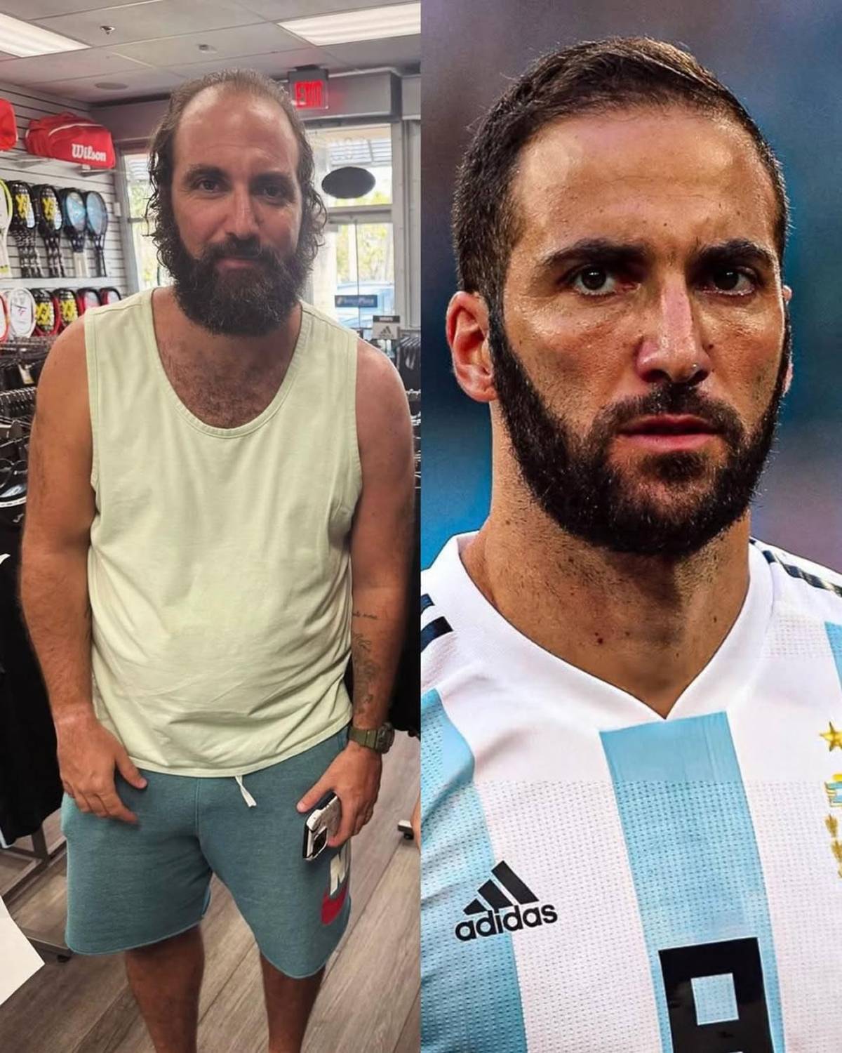 Higuain sorprende con cambio físico y lo que hace ahora tras dejar el fútbol: No es IA