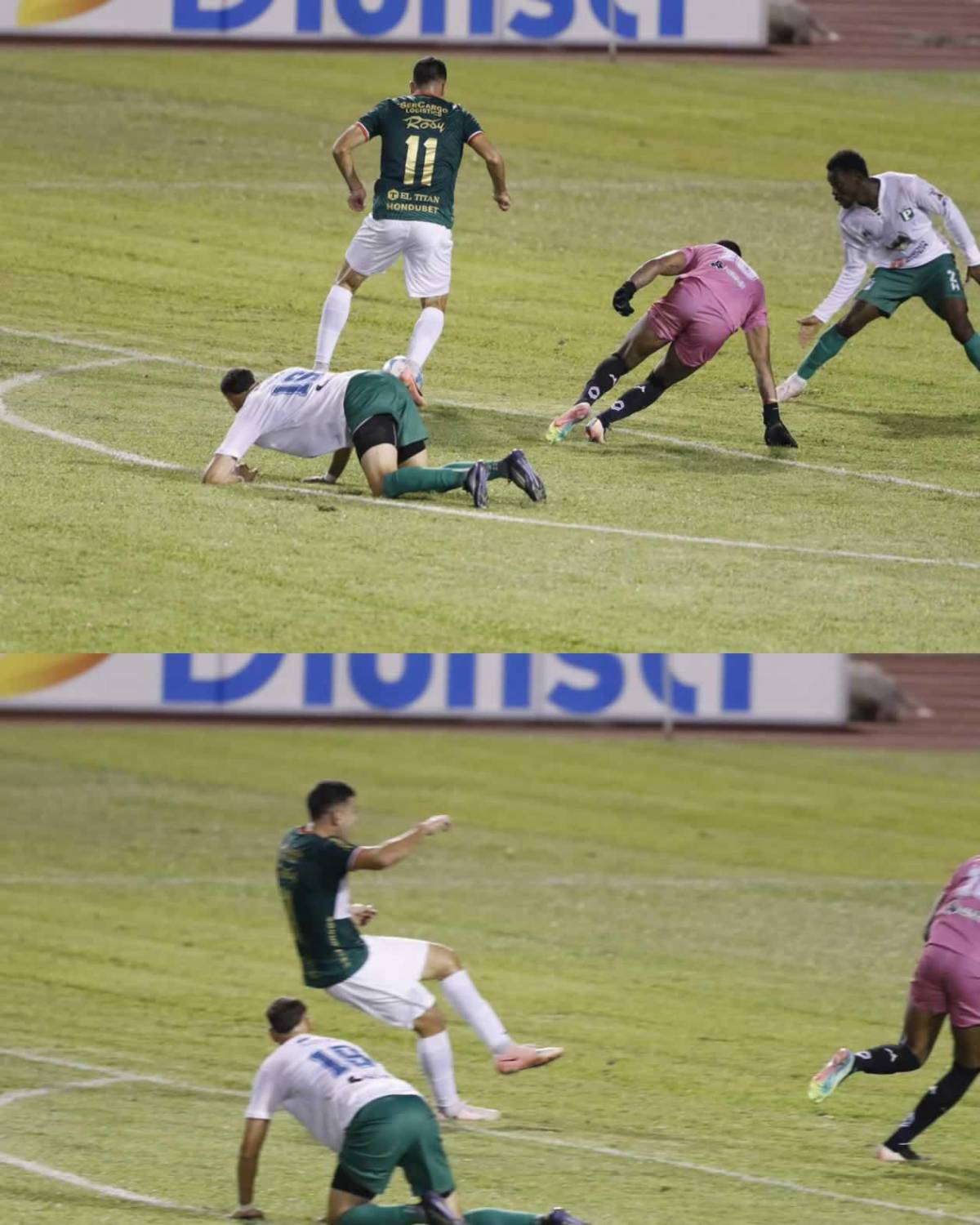 Fiesta de Marathón, celebró a lo Messi, un debut relevante y las sexys chicas