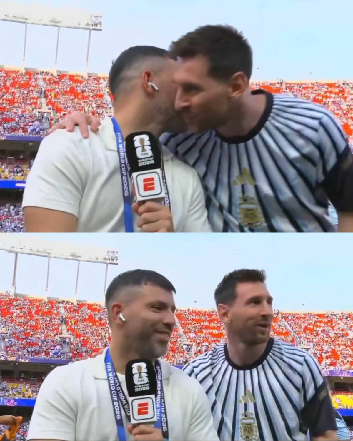 Show de Messi, su llanto, errores del VAR en Argentina - Argelia y Antonela robó miradas