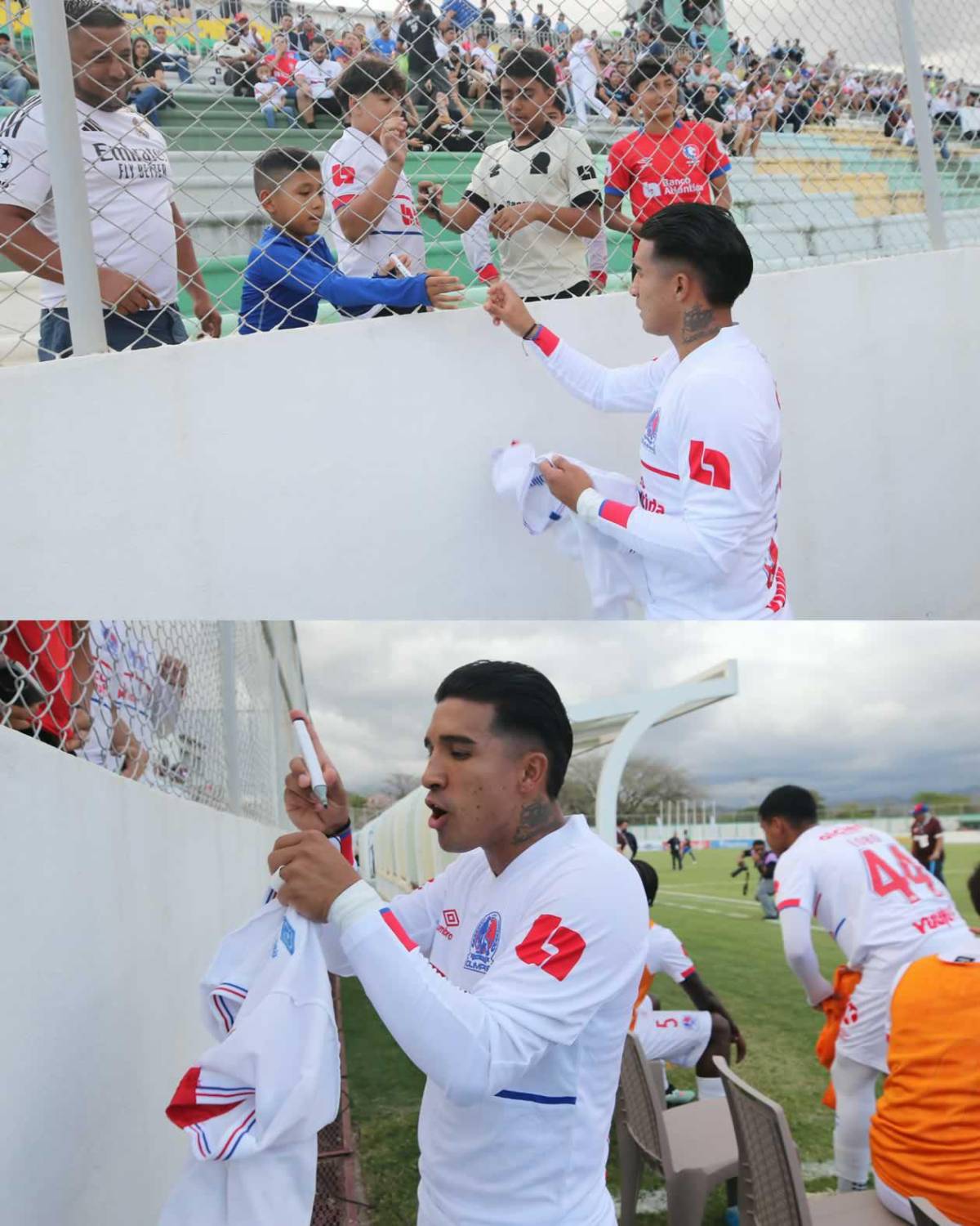 Jeaustin Campos se pelea con hinchas, Olimpia sufre, linduras y descuido en Comayagua