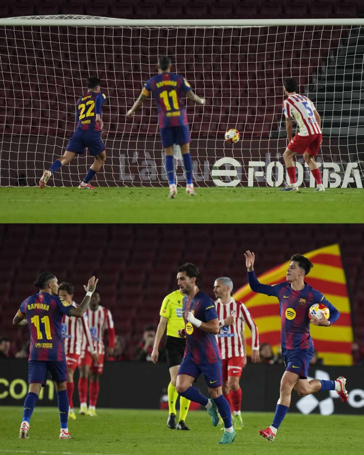 Barcelona llora eliminación en Copa del Rey, gesto de Simeone y dardo al Real Madrid