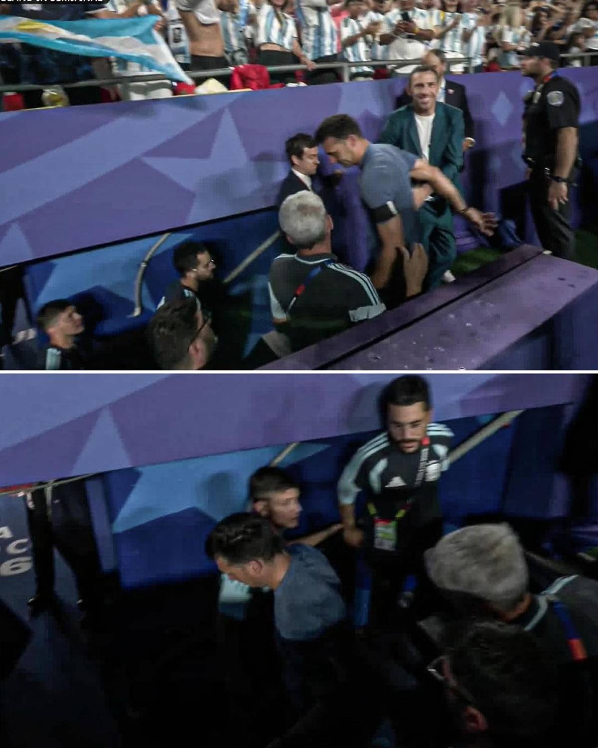 Otra ayuda a Argentina, fuerte cruce de Messi con árbitro, agresión y apareció su enemigo
