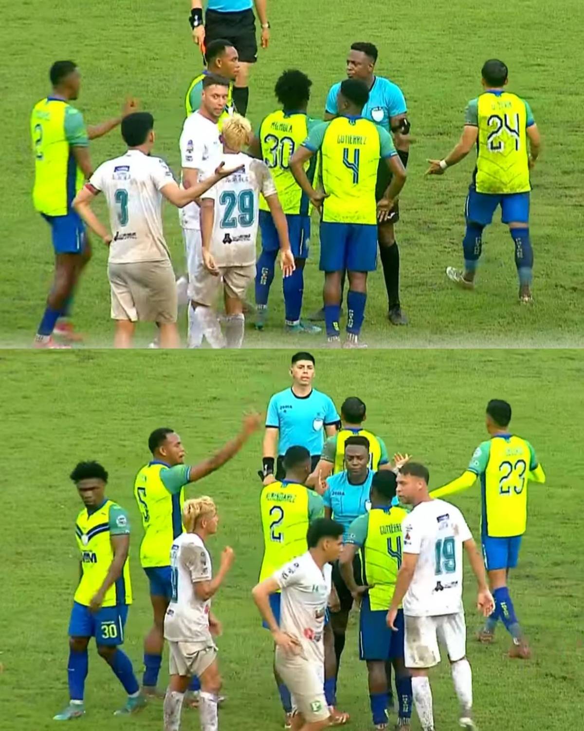 Polémico error arbitral, brutal enfado de Olancho y la fan sexy del Platense