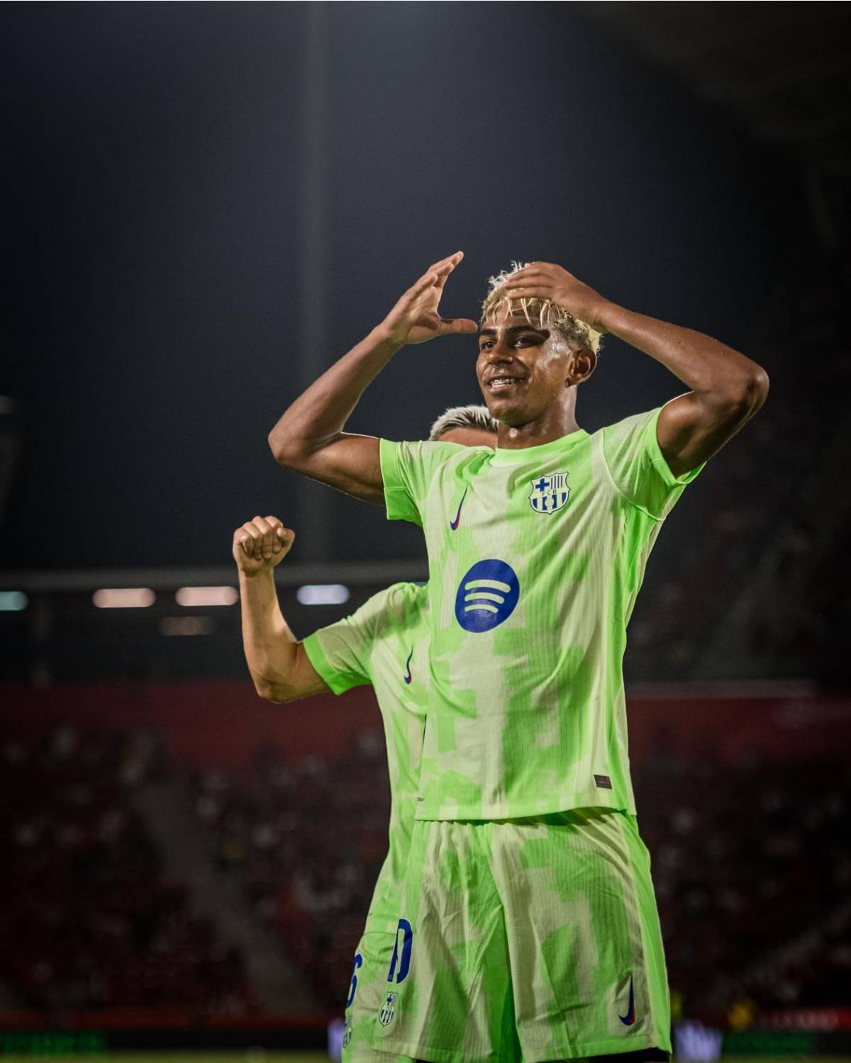 Escándalo en el Barcelona vs Mallorca, gesto arrogante de Lamine Yamal y criminal patada