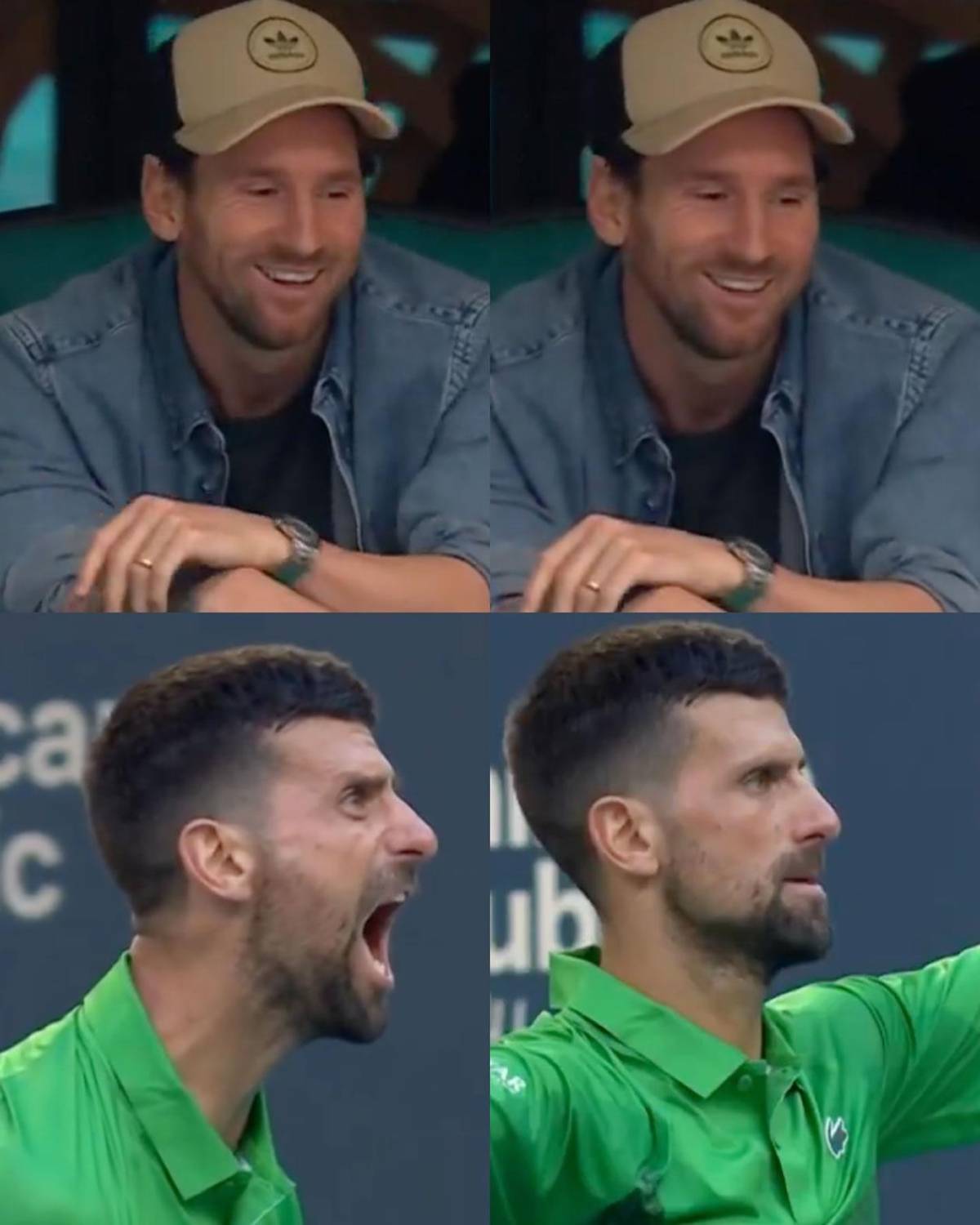 Messi cautiva en juego de Djokovic y le hace inolvidable regalo al tenista