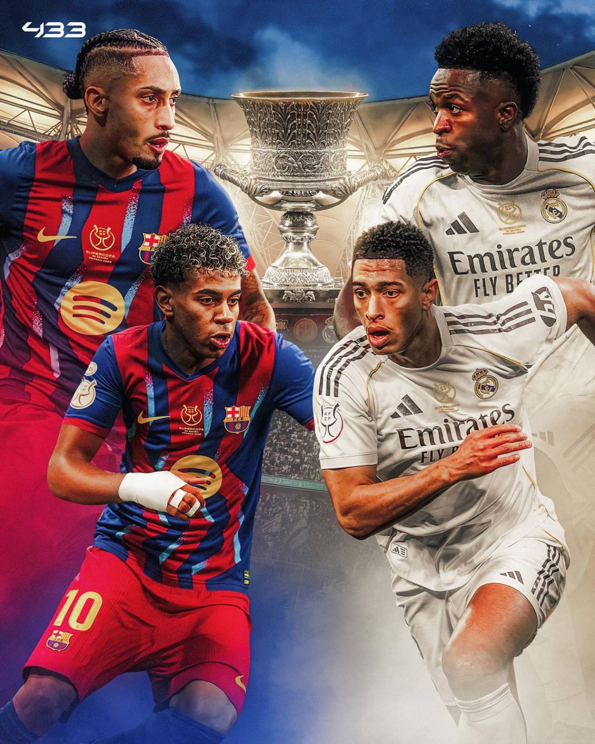 Polémica Barcelona - Real Madrid: no estaba convocado y jugará la final de Supercopa de España