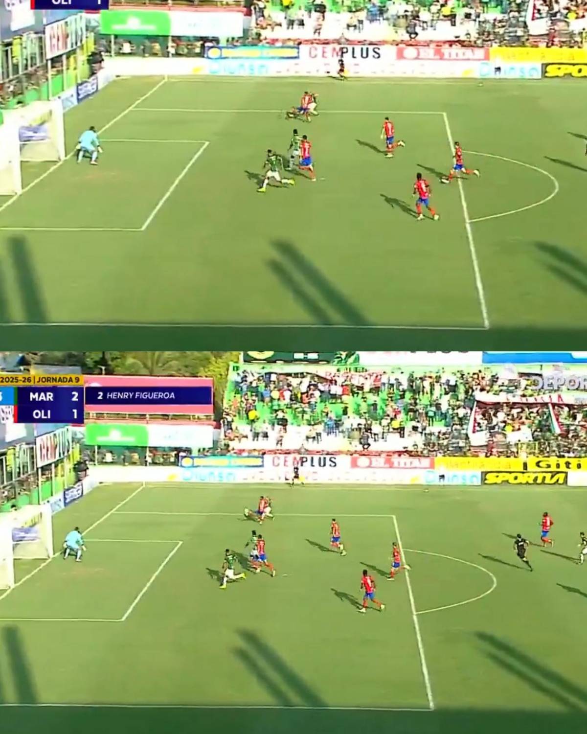 Polémica en triunfo de Marathón, Olimpia lo sufre, bronca de Rubilio y festejo en el Yankel