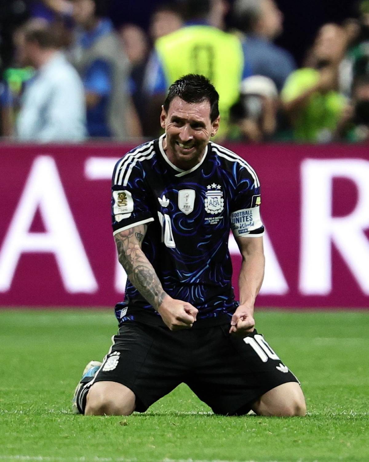 La emoción de Messi, su cruce con Bellingham, venganza Argentina y el error de Inglaterra