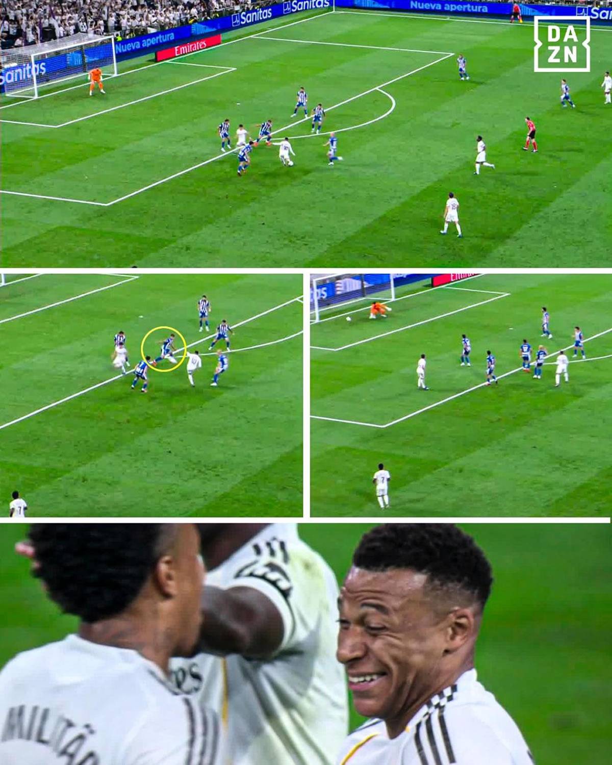 Vinicius reacciona a silbidos, el que ya no quieren en el Real Madrid y buen gesto de Mbappé