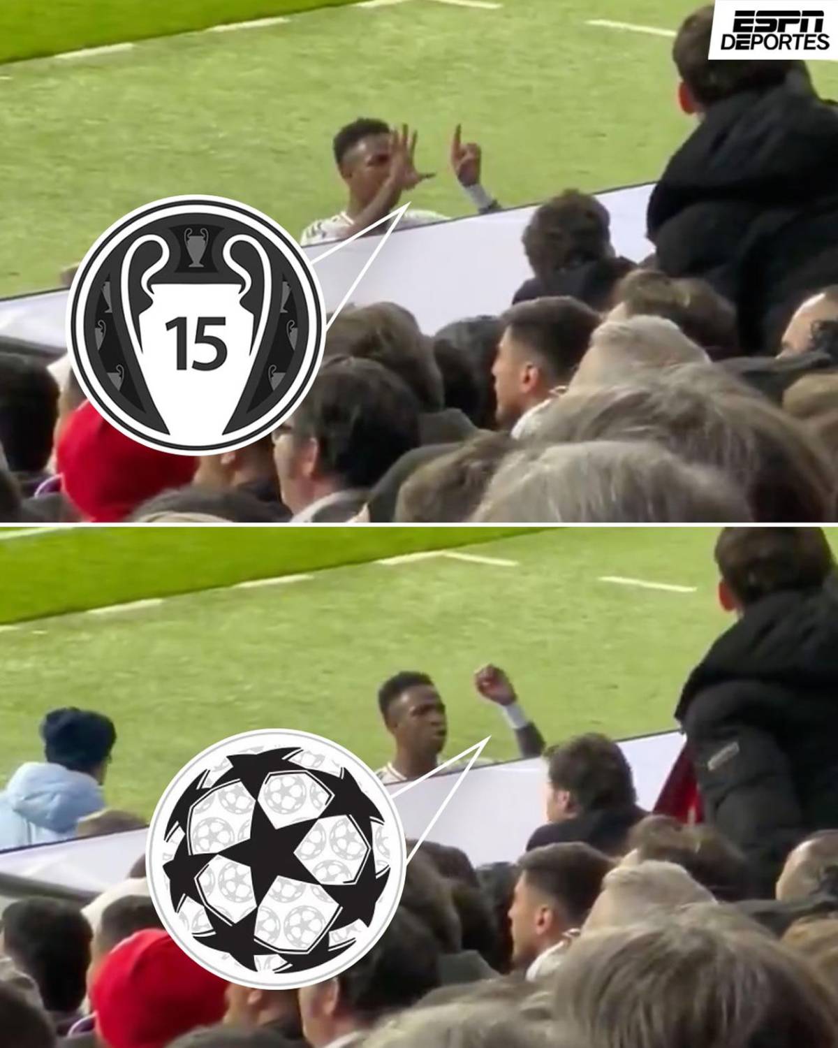 Delirio del Real Madrid, desolación del Atlético y las burlas de Vinicius