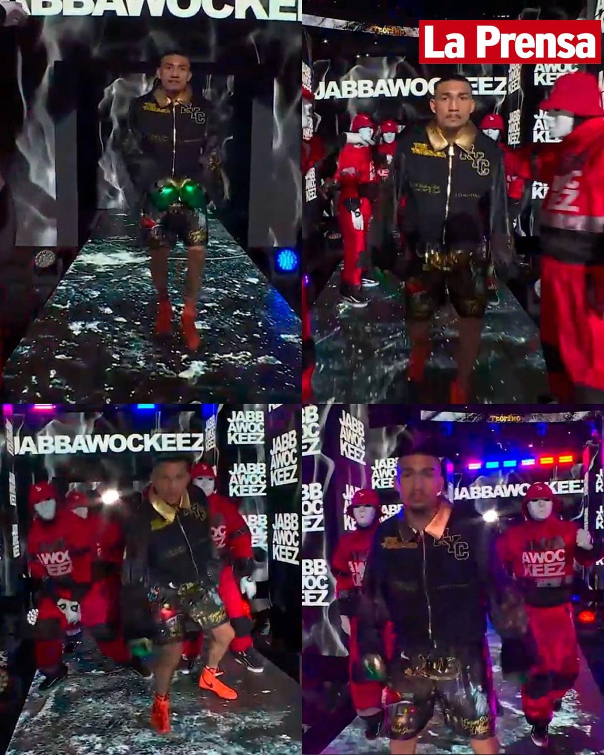 Los duros golpes que recibió Teófimo López ante Shakur Stevenson y sufrió burla