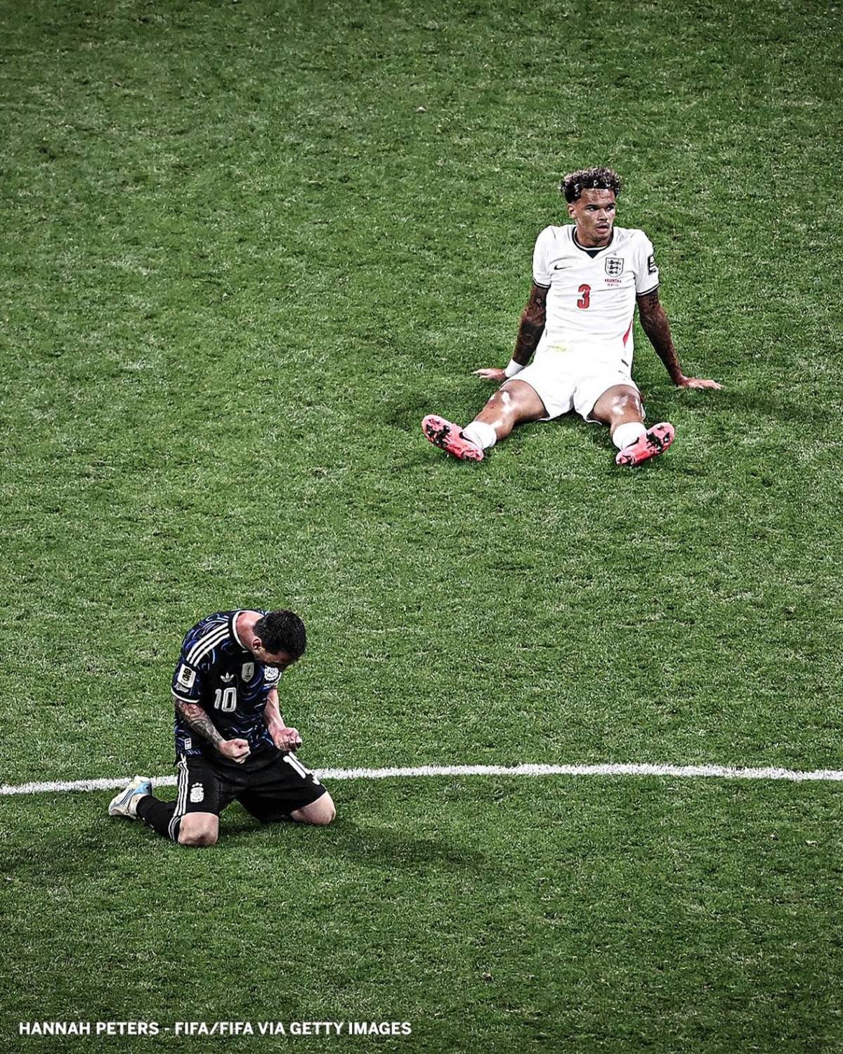 La emoción de Messi, su cruce con Bellingham, venganza Argentina y el error de Inglaterra