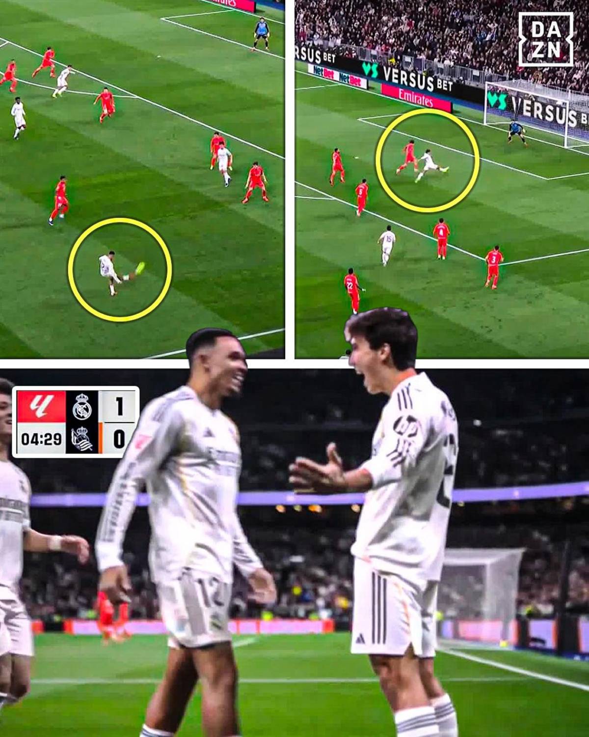 Real Madrid 'ayudado' con penales, Vinicius imita baile de Yamal y hondureña en el Bernabéu