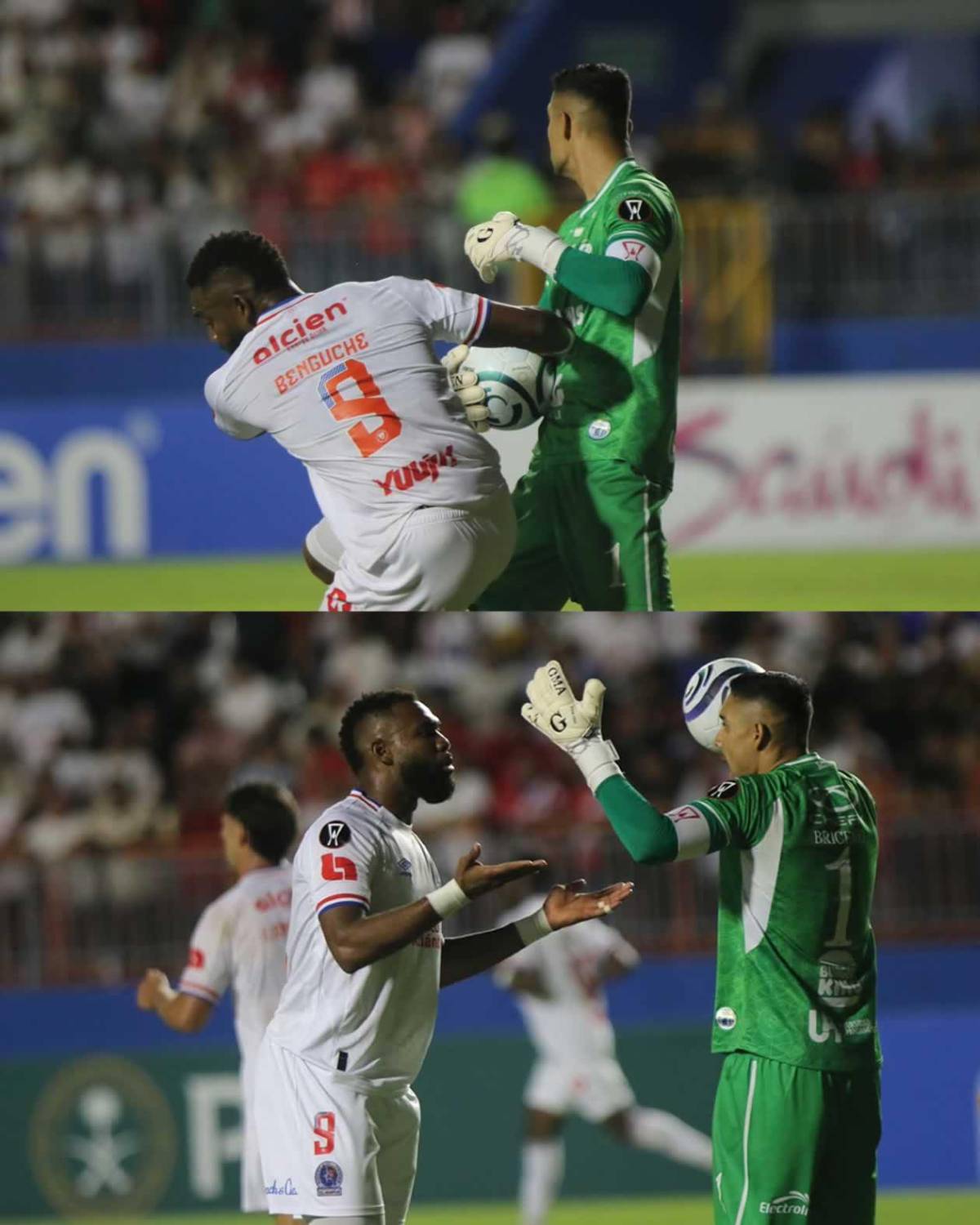 La pelea de Espinel tras eliminación de Olimpia, tristeza y provocador festejo de Cartaginés