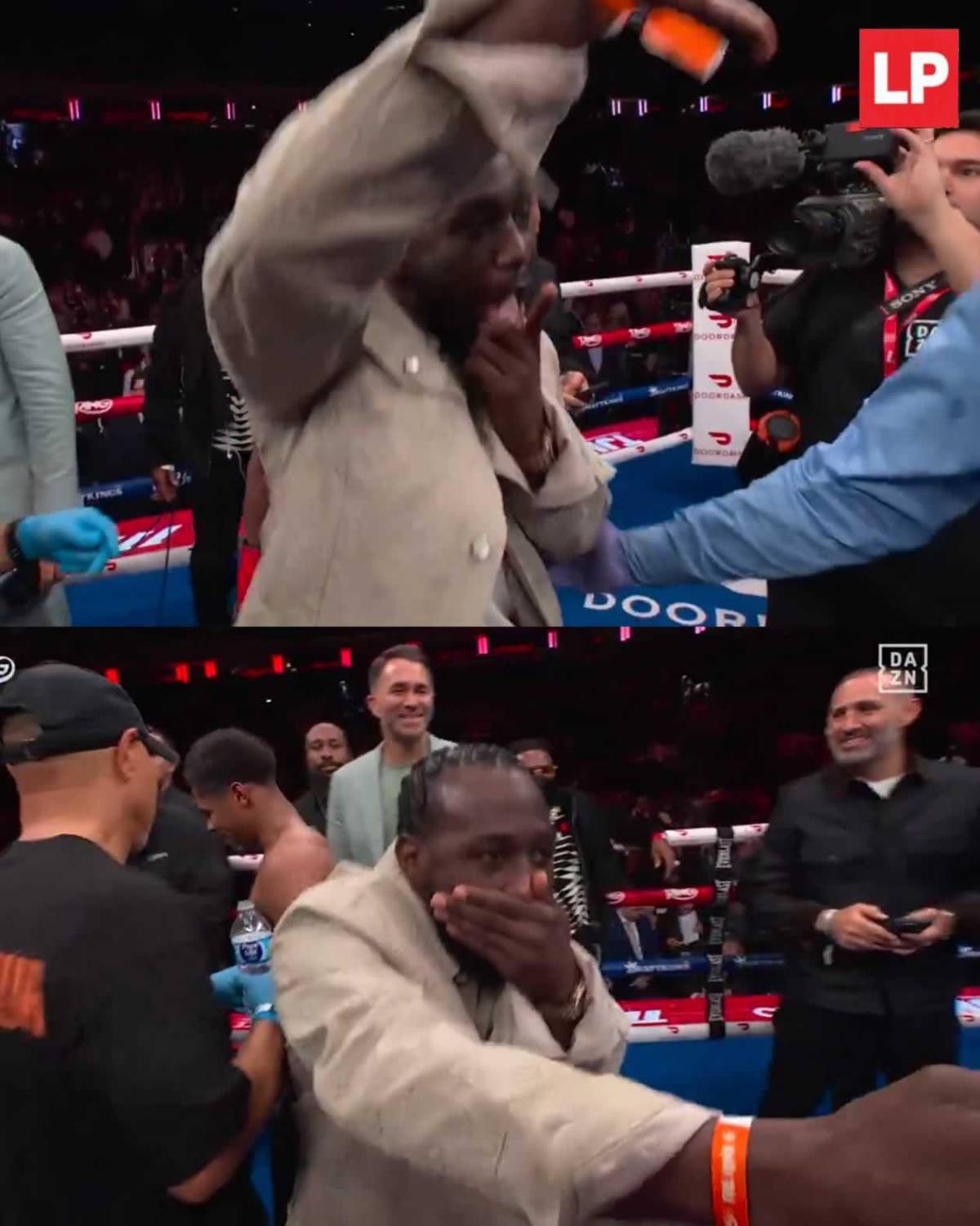 Los duros golpes que recibió Teófimo López ante Shakur Stevenson y sufrió burla