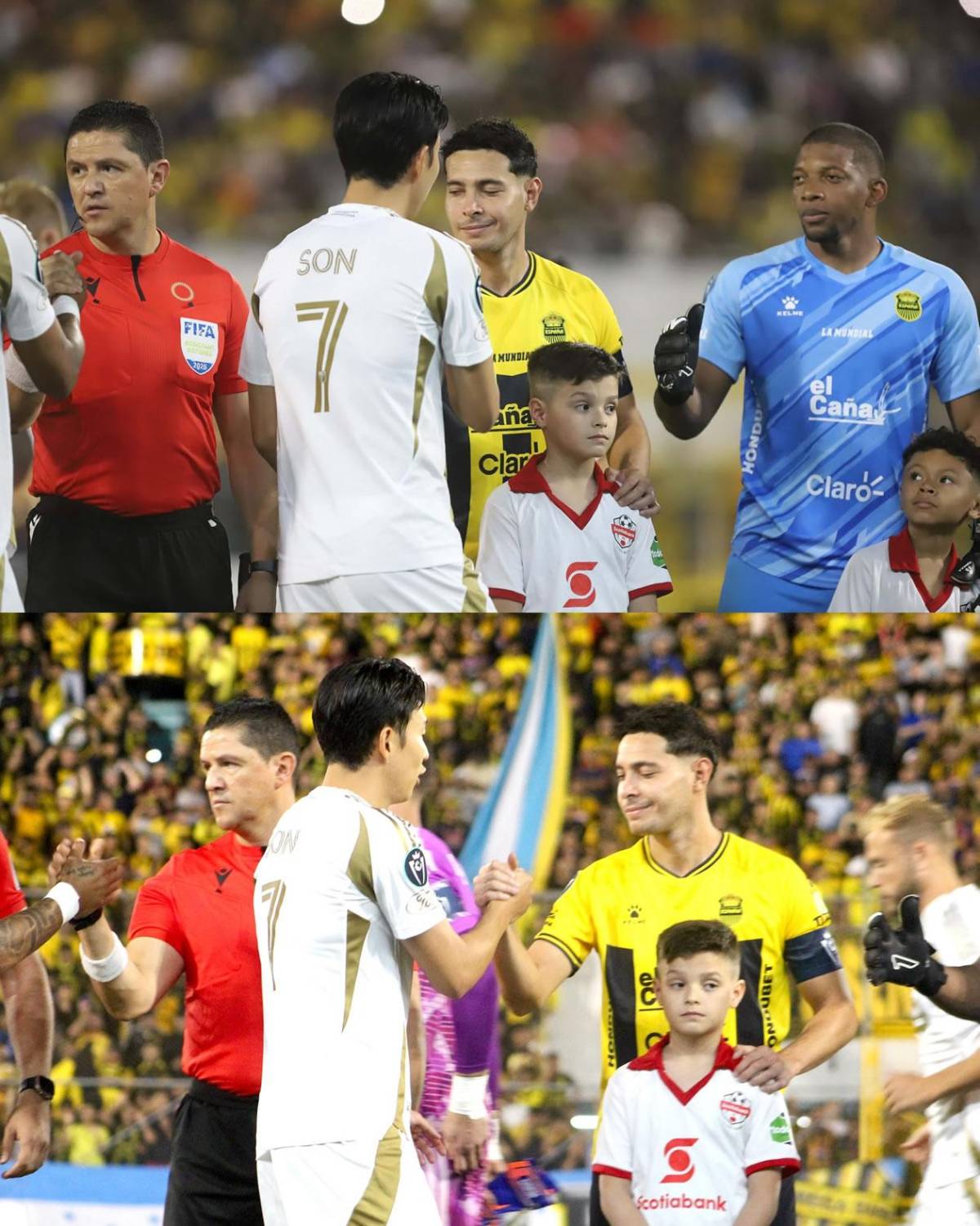 Show de Son, su gesto con hondureño, Lloris cambió camiseta y Real España dio pena