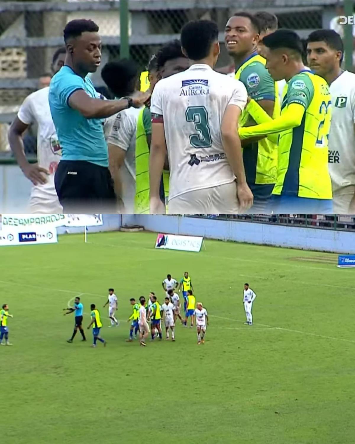 Polémico error arbitral, brutal enfado de Olancho y la fan sexy del Platense