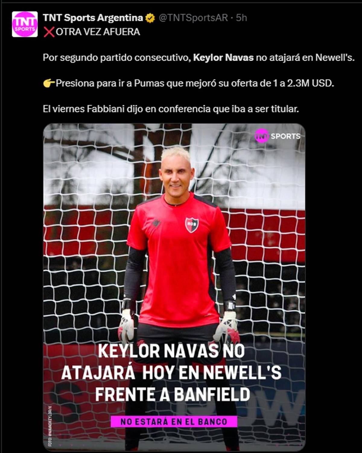 Rodrigo Auzmendi, elogiado en Argentina tras golazos y atizan contra Keylor Navas: Escándalo