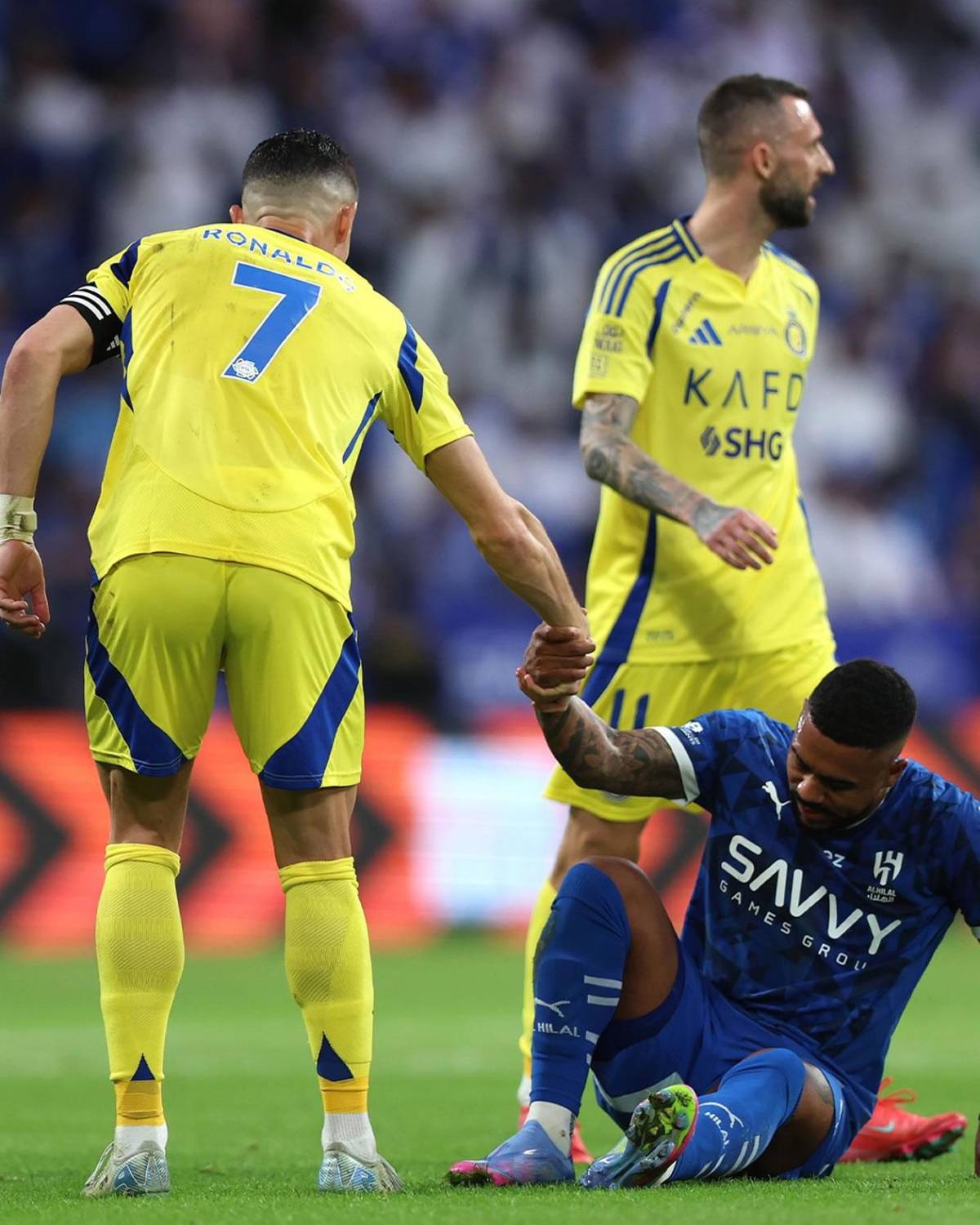 La venganza de Cristiano Ronaldo, festejo vs Al Hilal y lo que hizo Georgina