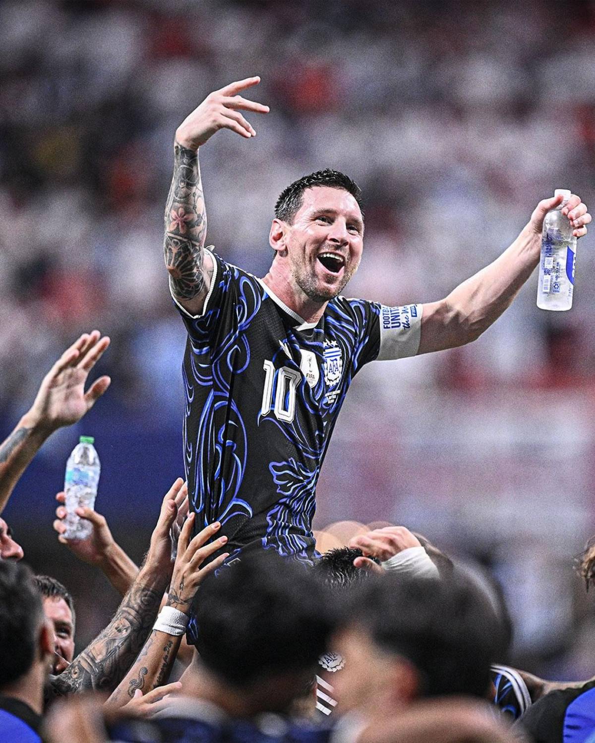 La emoción de Messi, su cruce con Bellingham, venganza Argentina y el error de Inglaterra