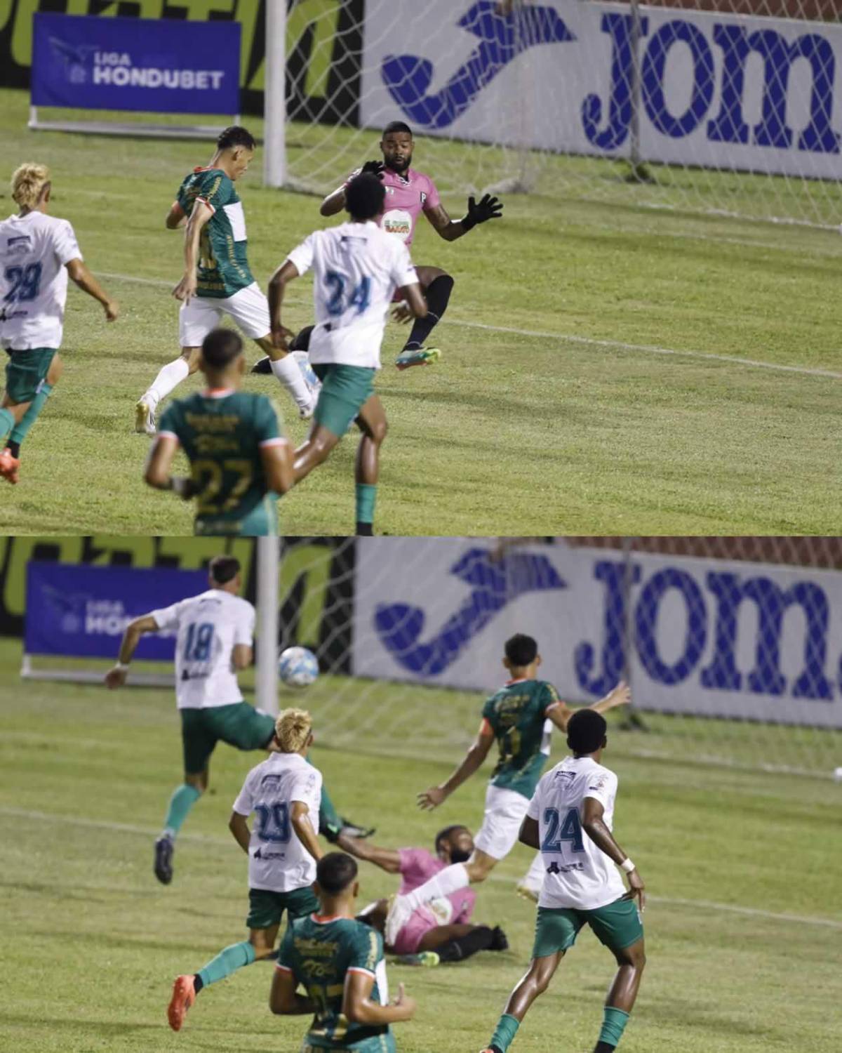 Fiesta de Marathón, celebró a lo Messi, un debut relevante y las sexys chicas