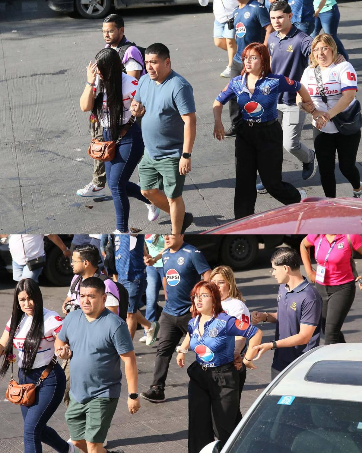 Héroe de Olimpia, llanto del villano de Motagua, disturbios, heridos y bellezas