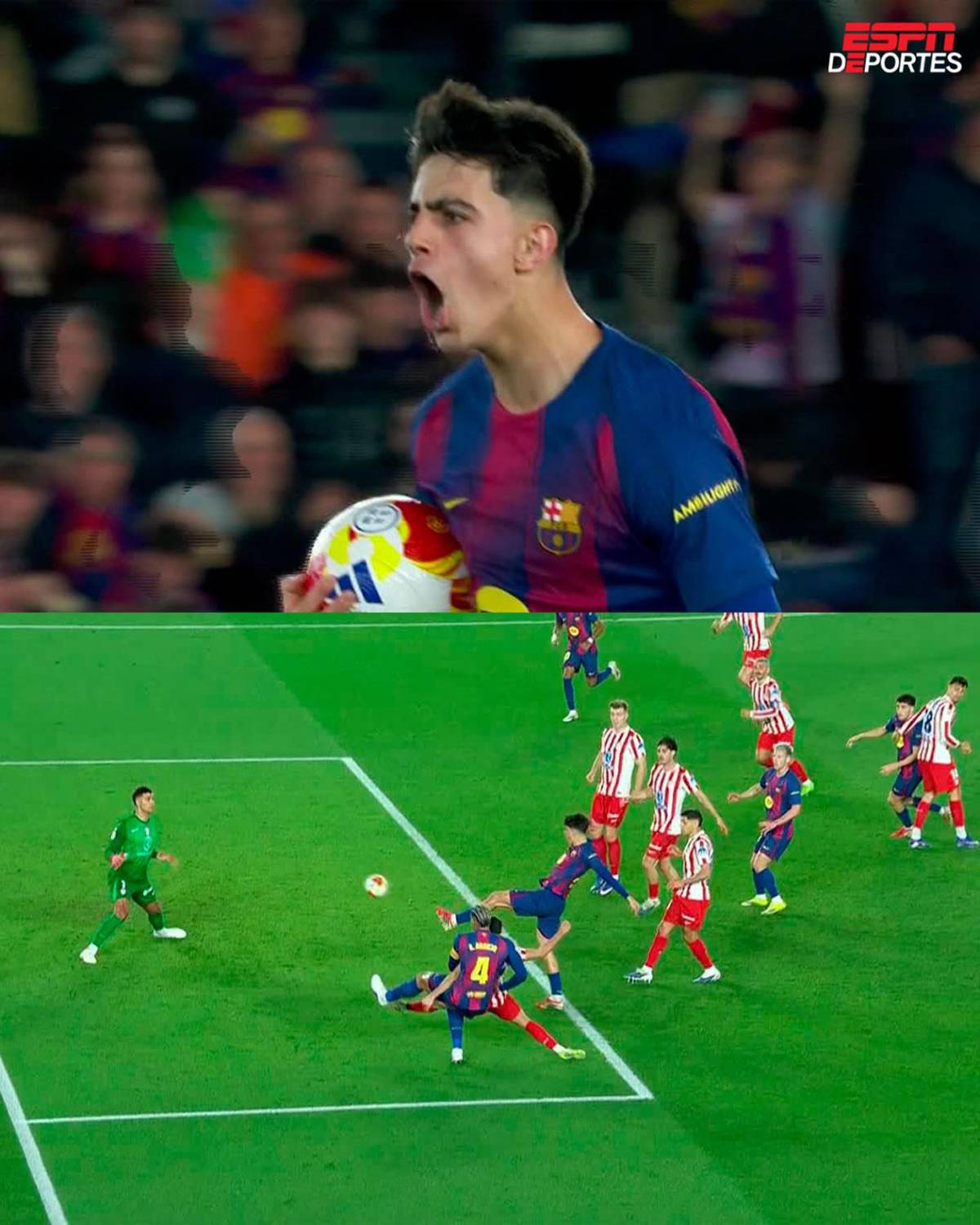 Barcelona llora eliminación en Copa del Rey, gesto de Simeone y dardo al Real Madrid