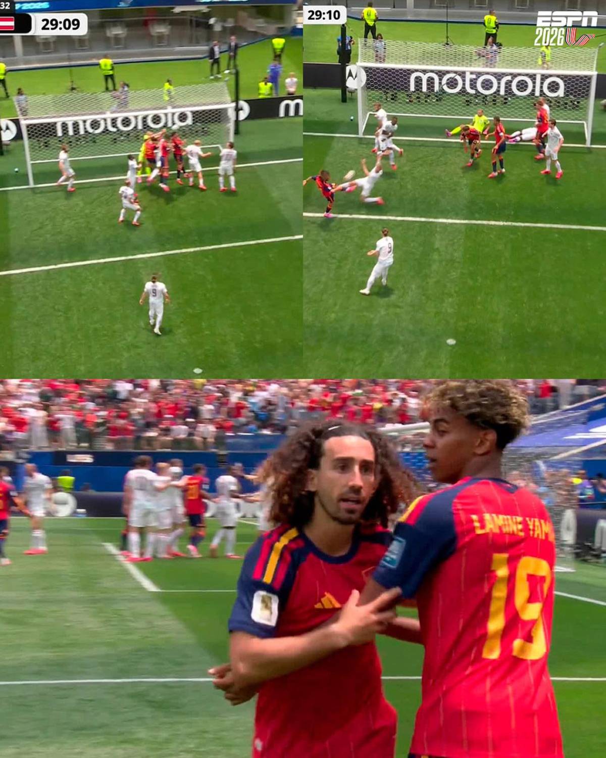 La frustración de Lamine Yamal en fiesta de España, polémico MVP y novia de crack cautiva
