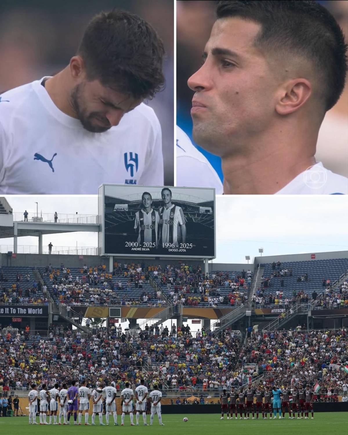 Llanto desconsolado del mejor amigo de Diogo Jota, Fluminense festeja y hondureño en el relajo