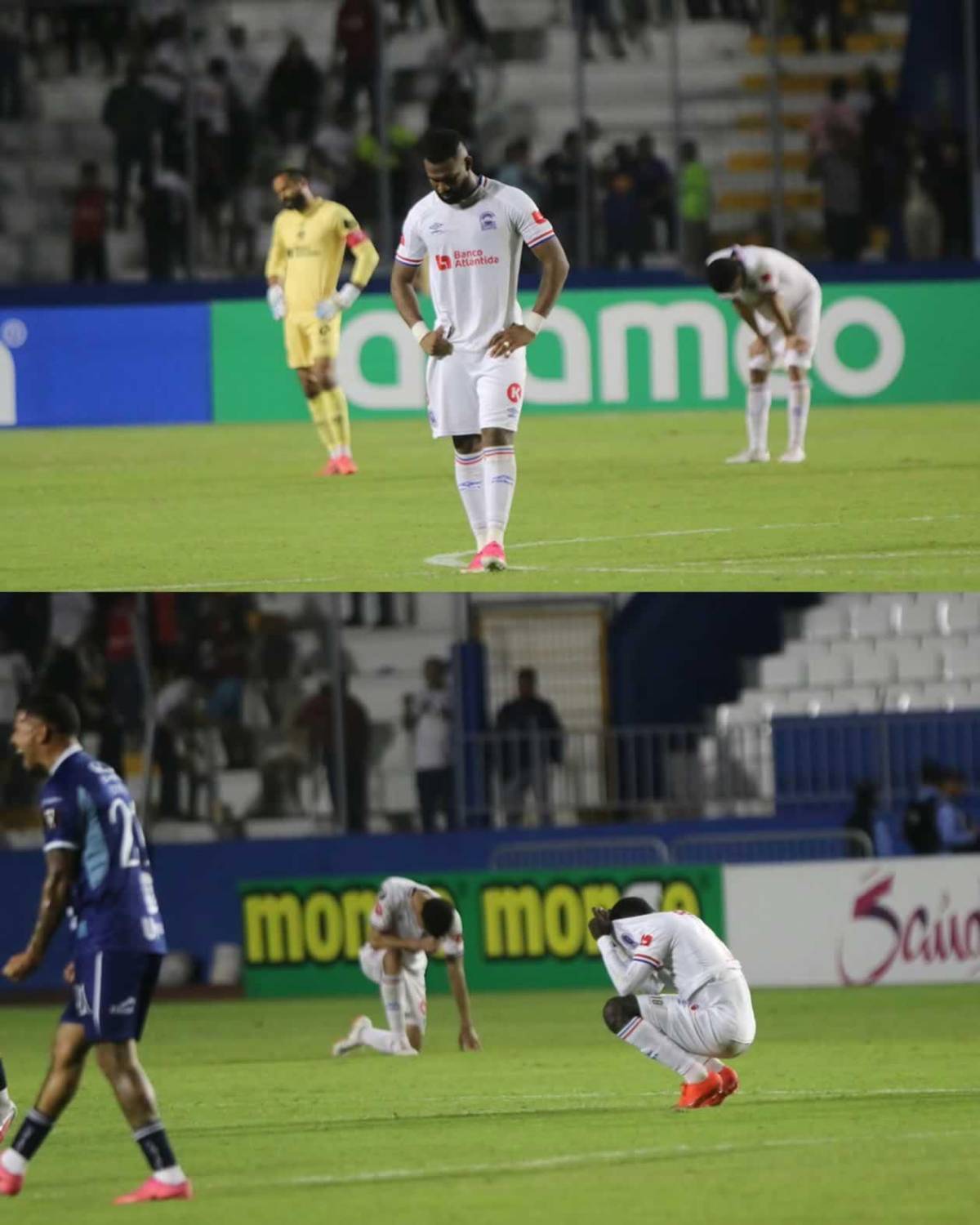 La pelea de Espinel tras eliminación de Olimpia, tristeza y provocador festejo de Cartaginés