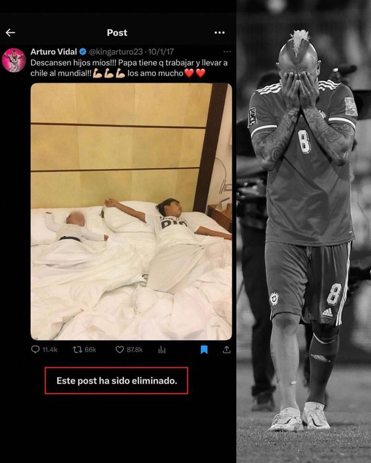 “Otra vez por TV”: Fulminan a Chile tras quedar fuera del Mundial y burlas a Vidal