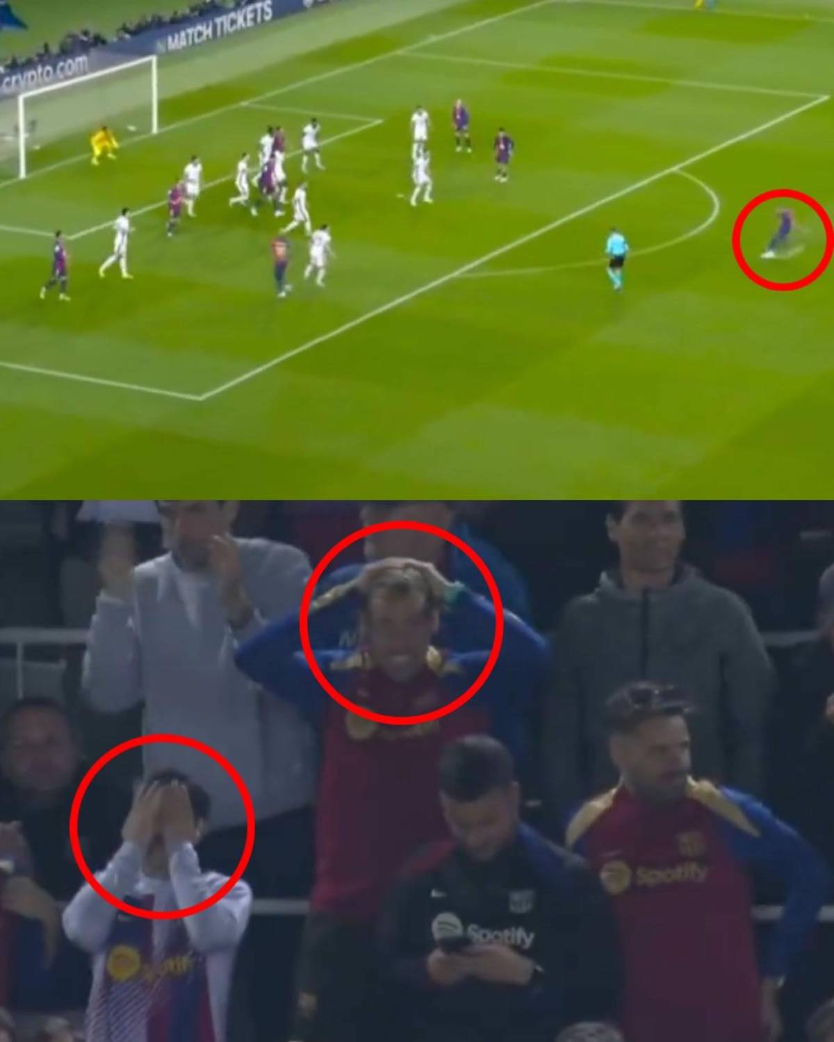 Caras largas en Barcelona, regalo sorpresa a Lamine, polémica y reclamo del Inter