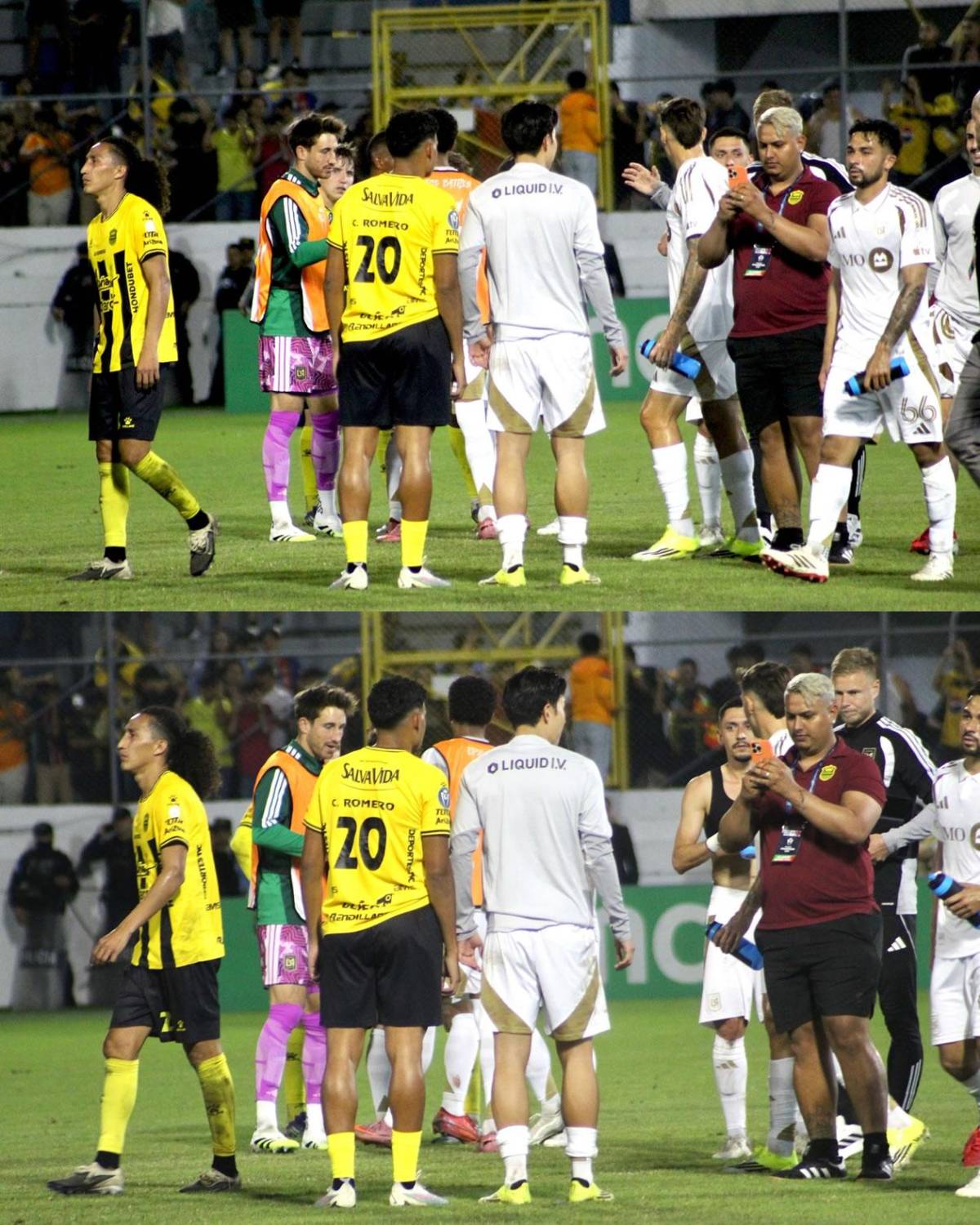 Show de Son, su gesto con hondureño, Lloris cambió camiseta y Real España dio pena