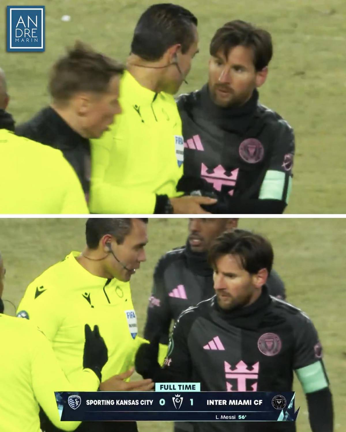 Escándalo: Concacaf castiga árbitro mexicano por lo que hizo con Messi