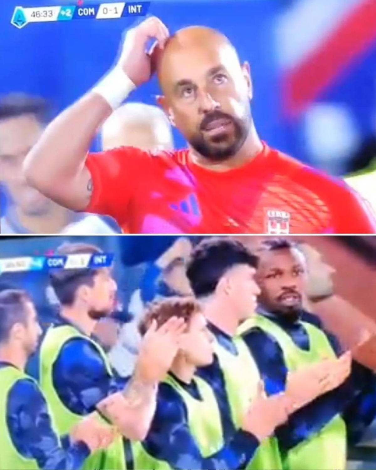 La peor despedida del fútbol: Pepe Reina se va expulsado en su último partido