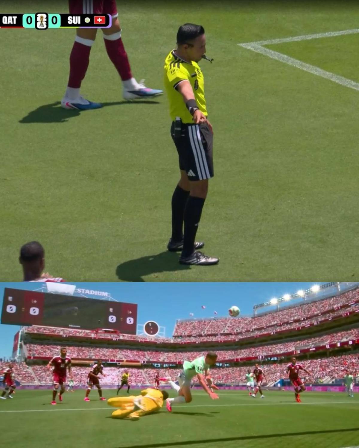 Saíd Martínez hace historia en Mundial: polémica, indignación y agónico gol de Qatar vs Suiza