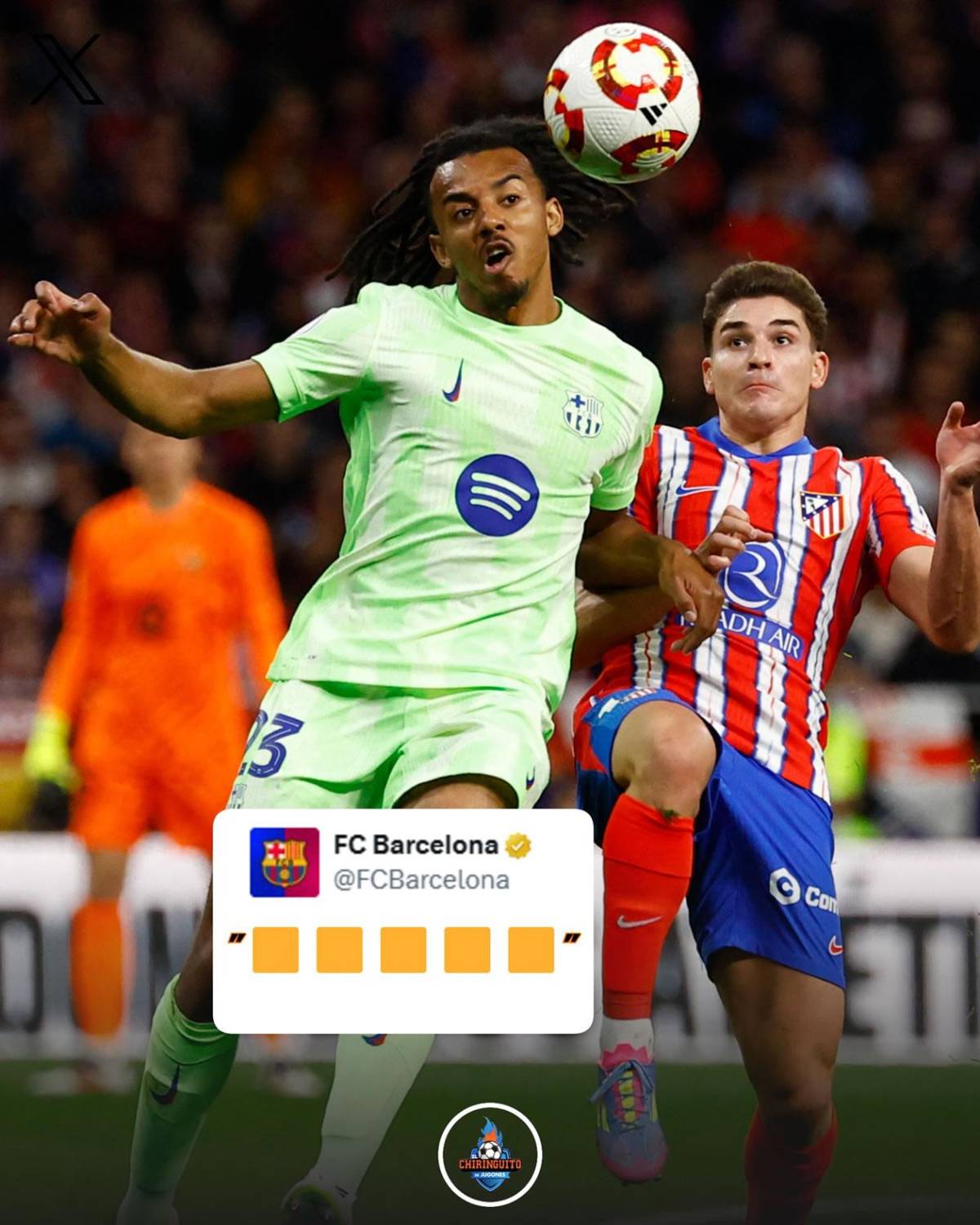 Barcelona festeja, deja dardo, tristeza del Atlético y horrible imagen