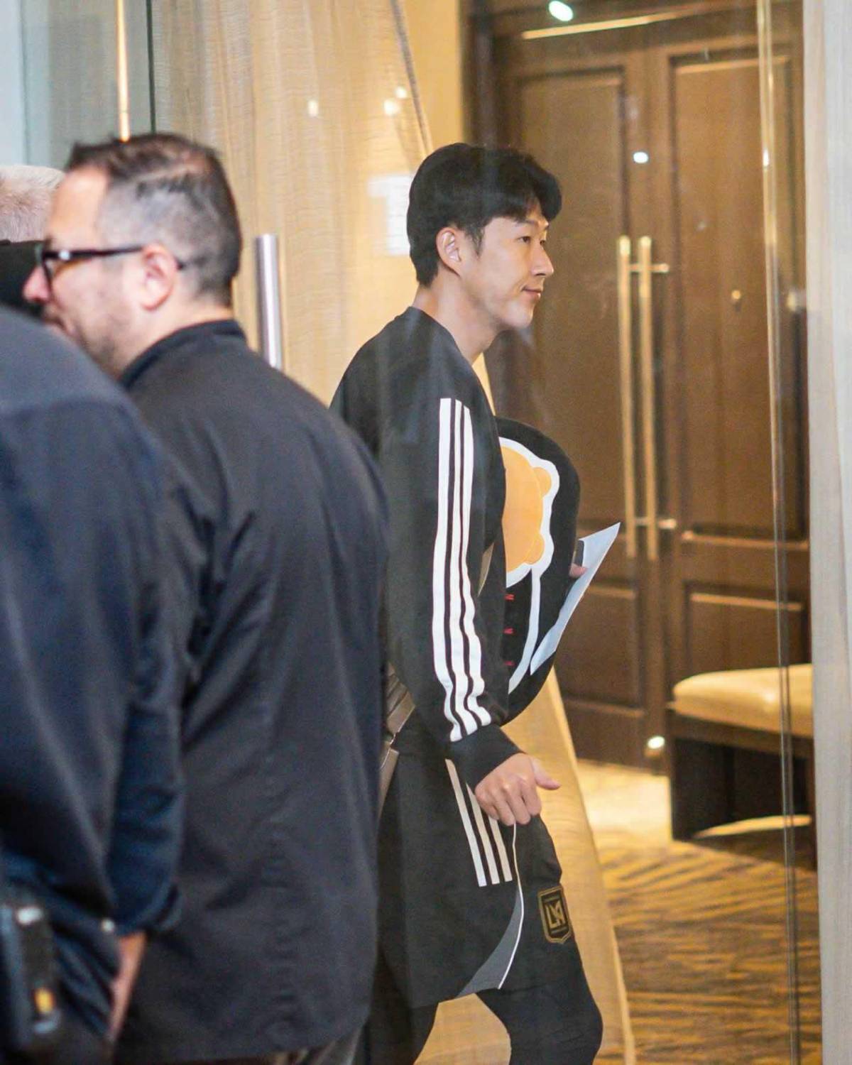 Los Angeles FC llega a Honduras con sus estrellas: el gesto de Heung-min Son