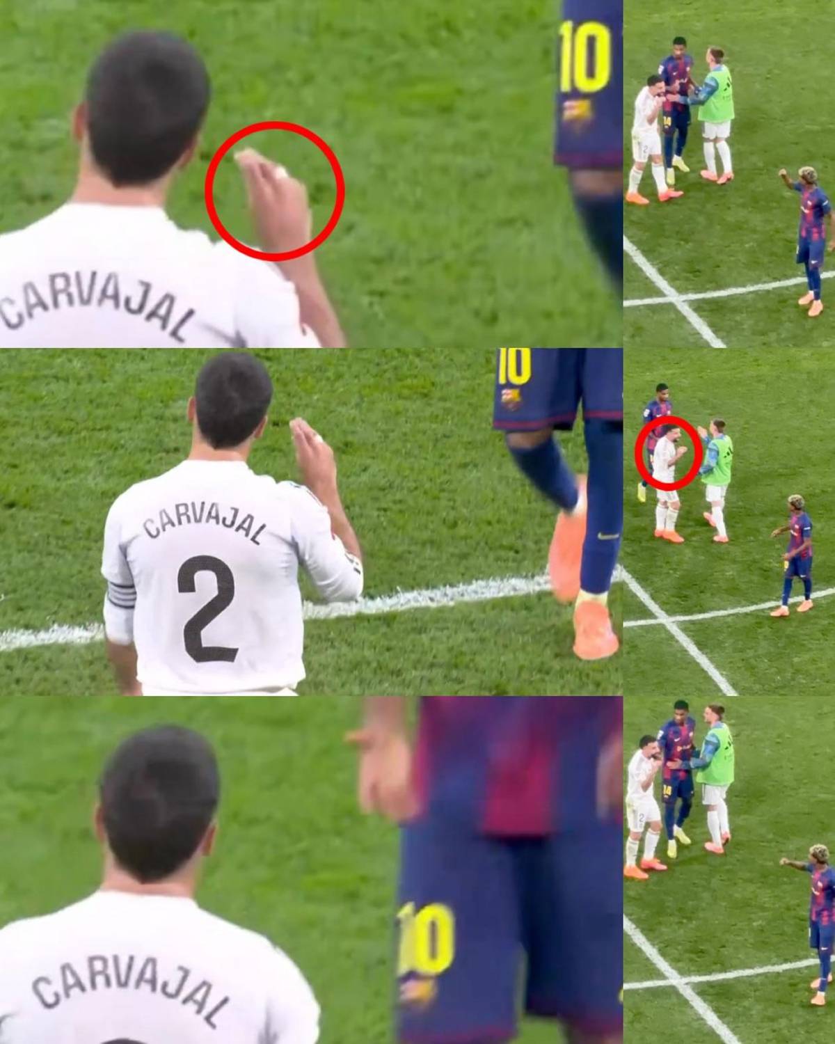 Real Madrid festeja, bronca, Lamine invita a pelear a Courtois y Vinicius hace arder al Barcelona